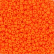 Miyuki rocailles Perlen 11/0 - Opaque orange 11-406